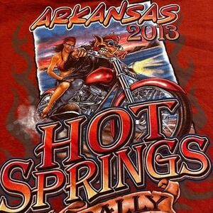 Vintage style pinup girl biker double sided tshirt size‎ 2XL READ